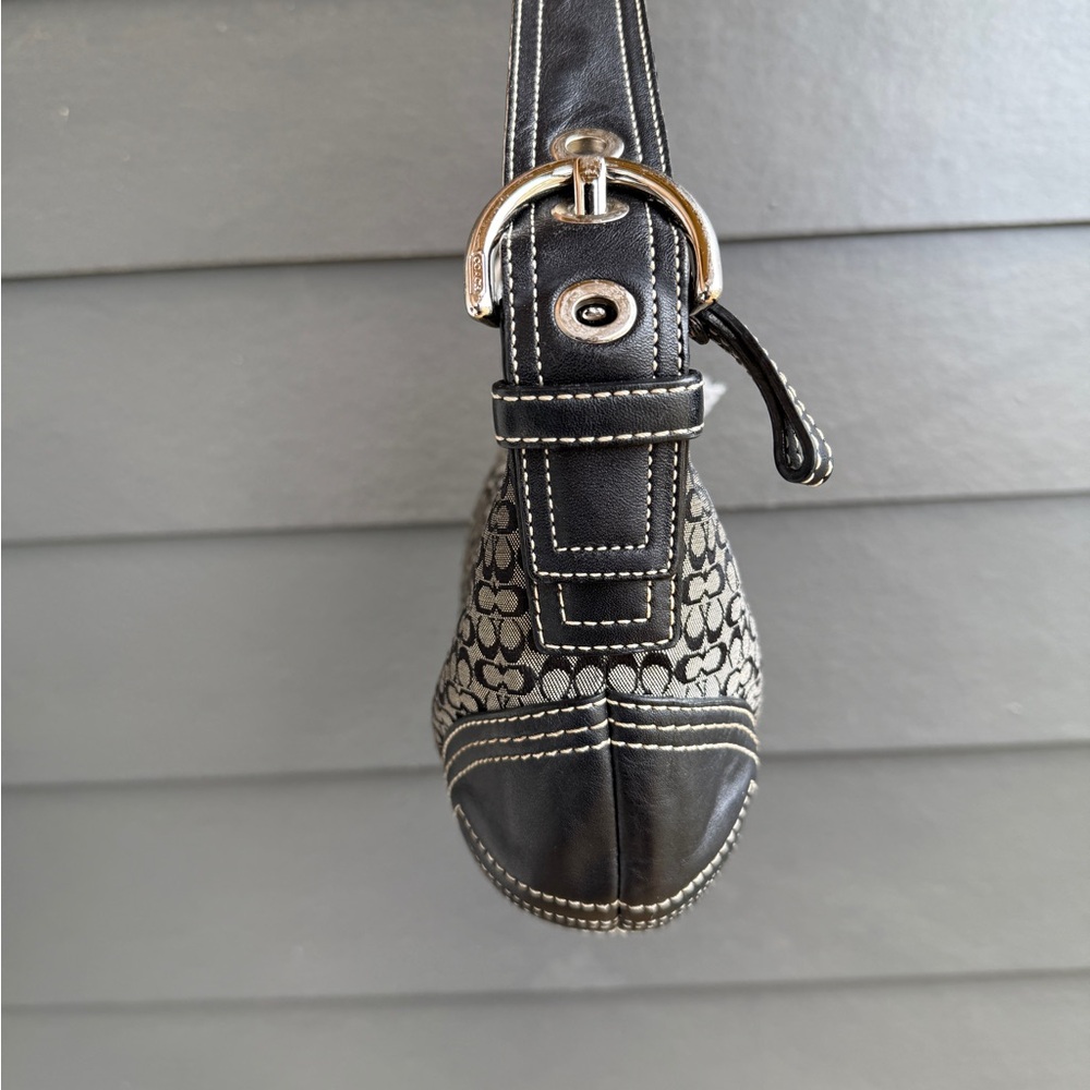 Coach Black and Gray Women's Bag - Picture 4 of 7